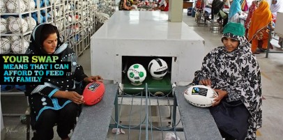 Oxfam Fair Trade workers