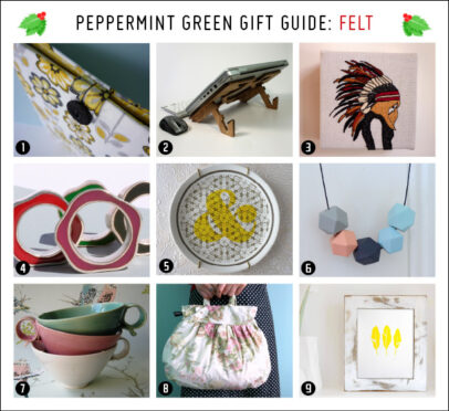 Peppermint Green Gift Guide: Felt