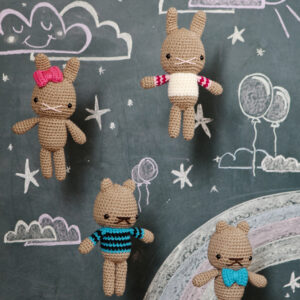 Peppermint Crochet Bears – DIY Project!