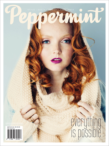 Peppermint magazine winter issue 22
