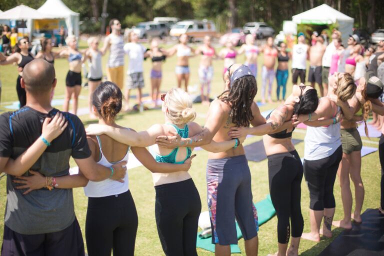 Soul Stretching and Connection at Wanderlust