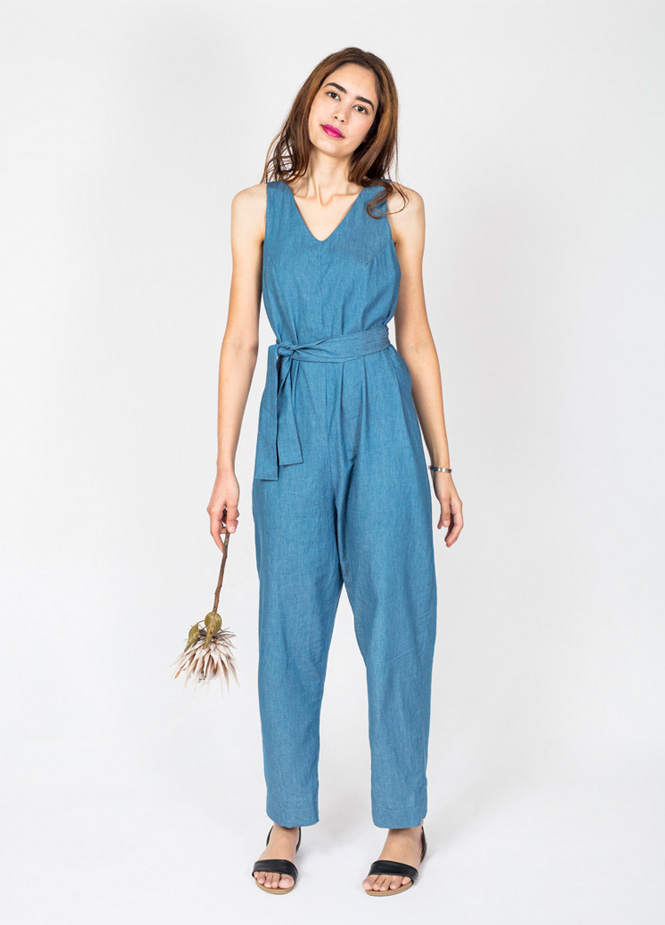 A photo of a finished Jumpsuit.