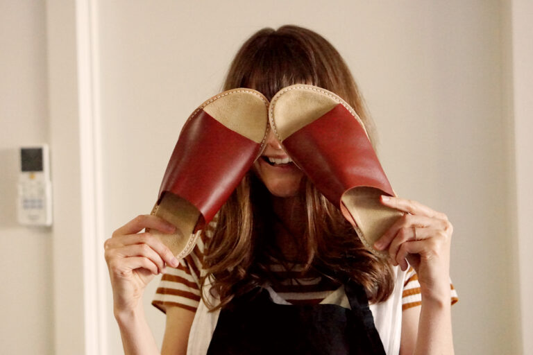 The Shoe Camaraderie workshop DIY leather sandals