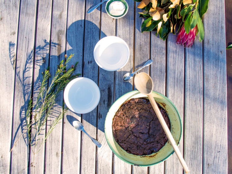 Six Seasons: Wattleseed Chocolate Pudding