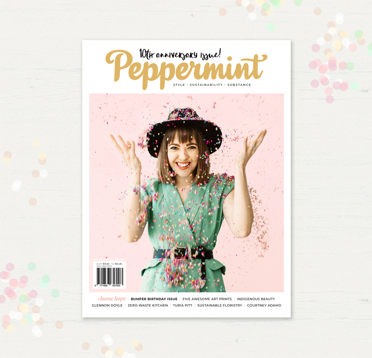 Peppermint Issue 39 cover: Leah Musch