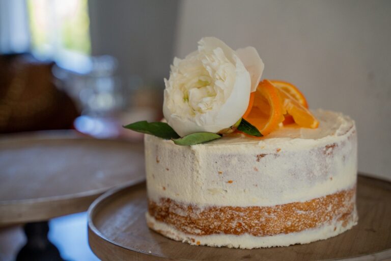 Lighthouse Peppermint Tangelo cake