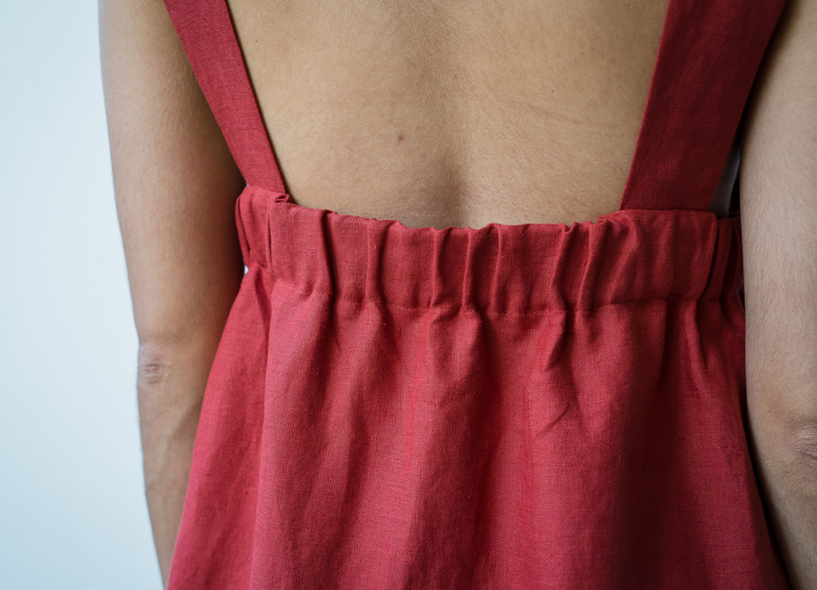 Wide-Strap Maxi Dress & My First Shibori Attempt - Geri In Stitches