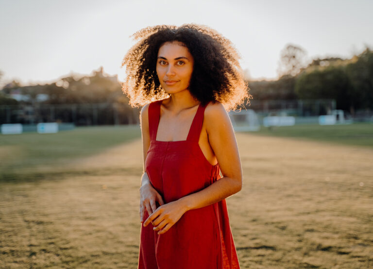Peppermint maxi dress