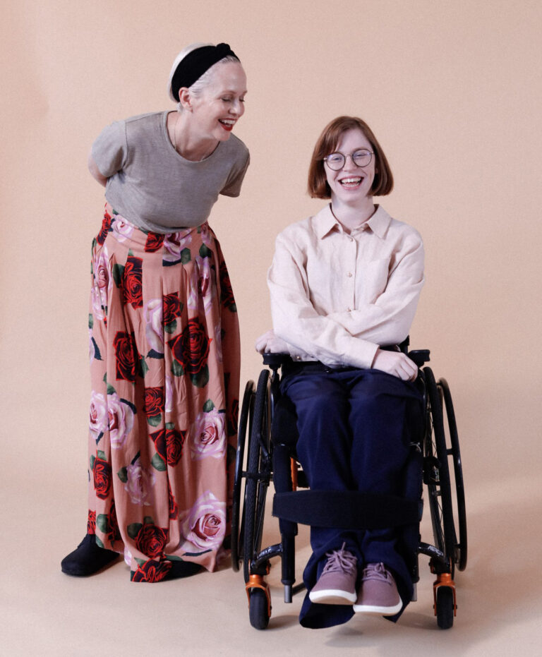 Grace Stratton and Angela Bevan