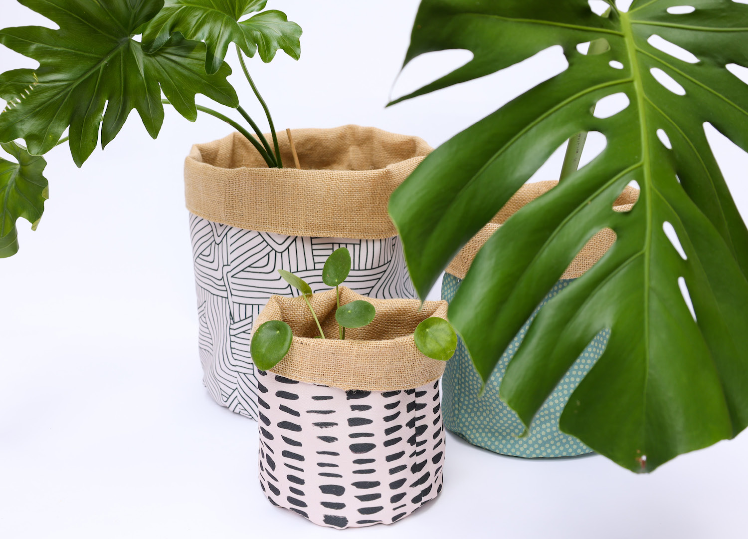 DIY planter pot cover, Tutorial