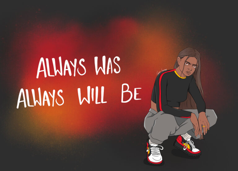 “My Art Has Helped Me Learn to Stand My Ground”: Meet Gunggari Street Artist Desirai