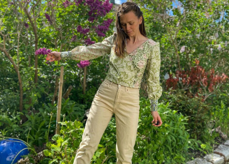 Meet the Patternmaker Behind the Peppermint Albion Bouse