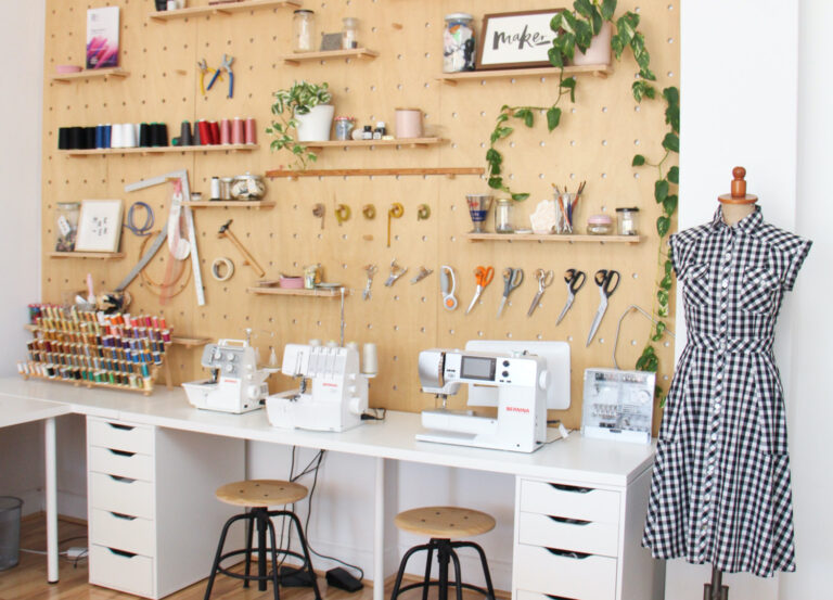 Organisation Station: Shape Up Your Sewing Space with These Easy Hacks