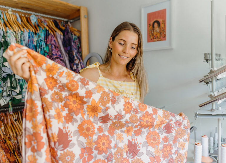 Feel the Flower-Child Vibes with My Keeper’s Fabulous Fabric Designs