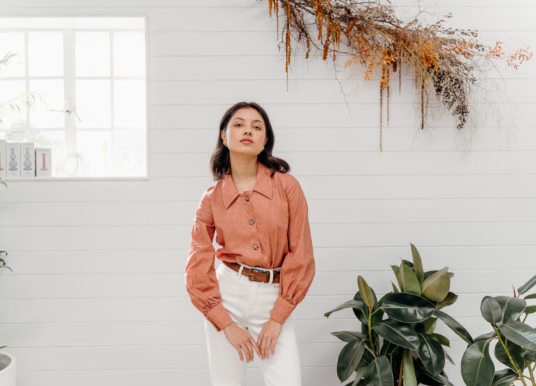 Sewing School: Say Bonjour to the Peppermint Belle Shirt