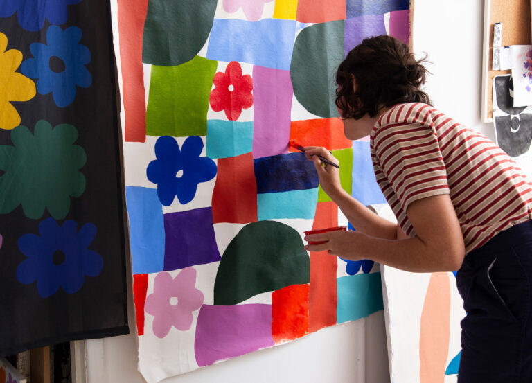 Art with Heart: Claire Ritchie Works One Bloom at a Time