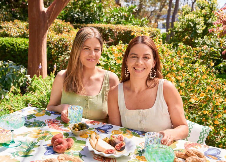 Summer Feasting Sorted with Lush Linens and Greek Eats