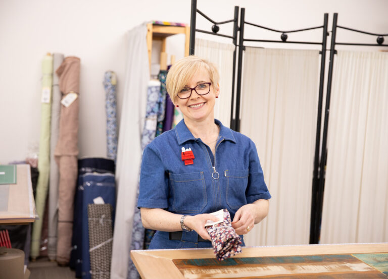 Cut from the Same Cloth: A Love Story Beats at the Heart of This Fabric Store