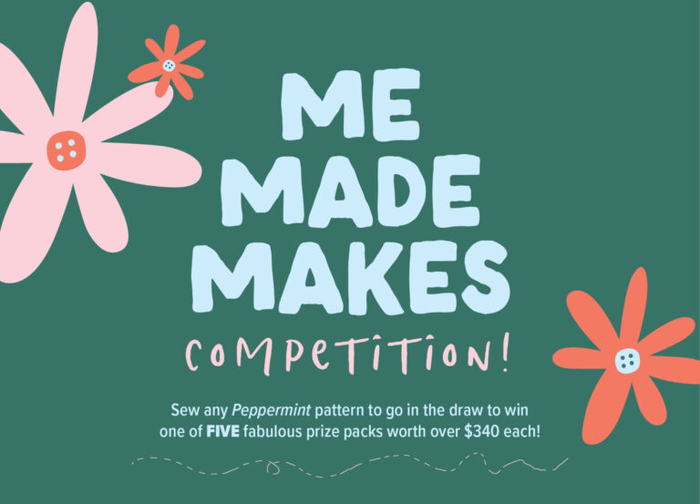 Get Your Sew On: It’s The Peppermint Me Made Makes Competition!