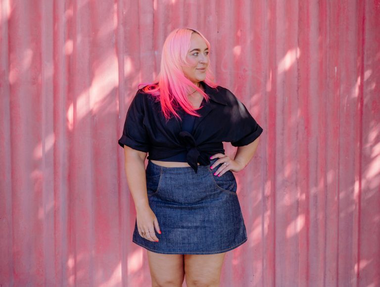 An Easy A With The Acacia A-line Skirt!