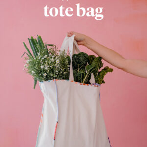 Peppermint Market Tote – DIY Project!