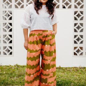 Fern Pleated Pants