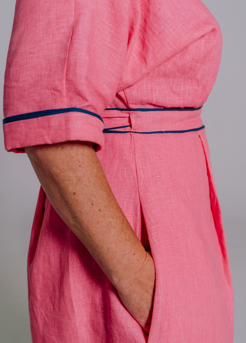 Waratah Wrap Dress - Image 9