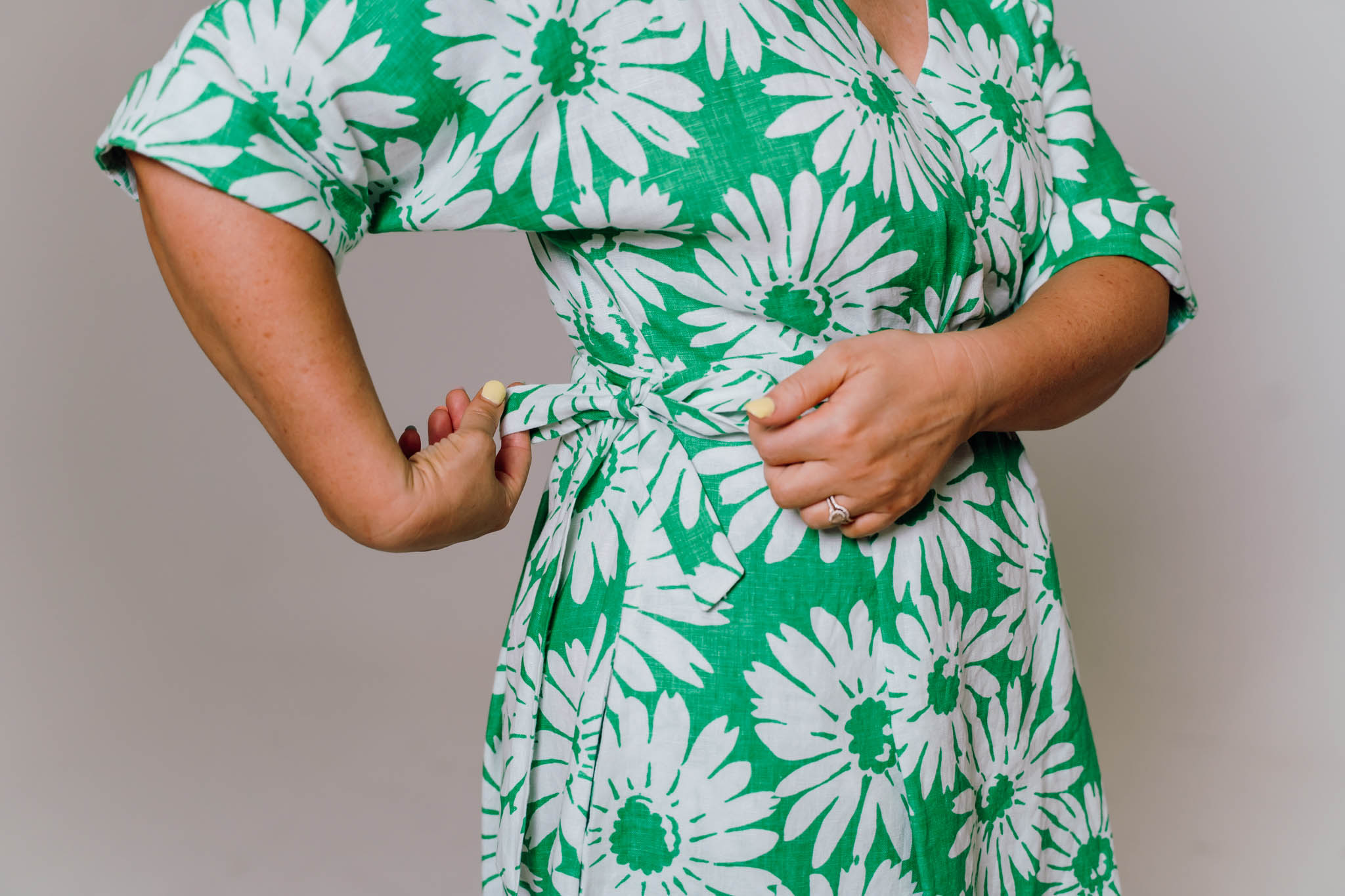 Waratah Wrap Dress - Image 14