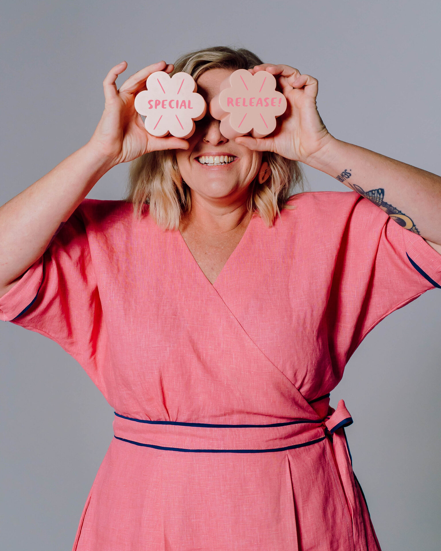 Waratah Wrap Dress - Image 12