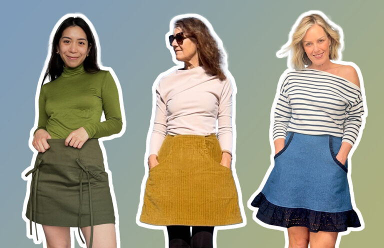 A for effort with the Peppermint Acacia A-line Skirt