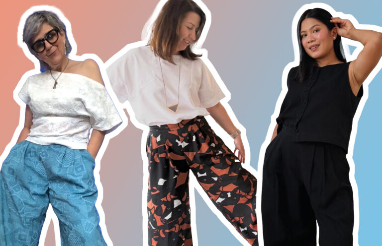 Strut Your Stuff! See our legendary Fern Pleated Pants as made by three marvellous sewists