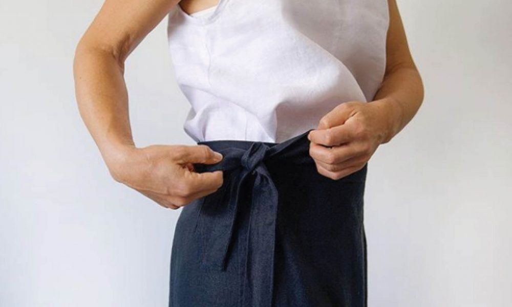 Peppermint magazine Wrap skirt #memademay