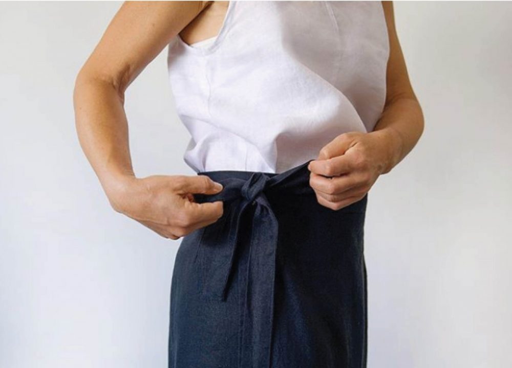 Peppermint magazine Wrap skirt #memademay