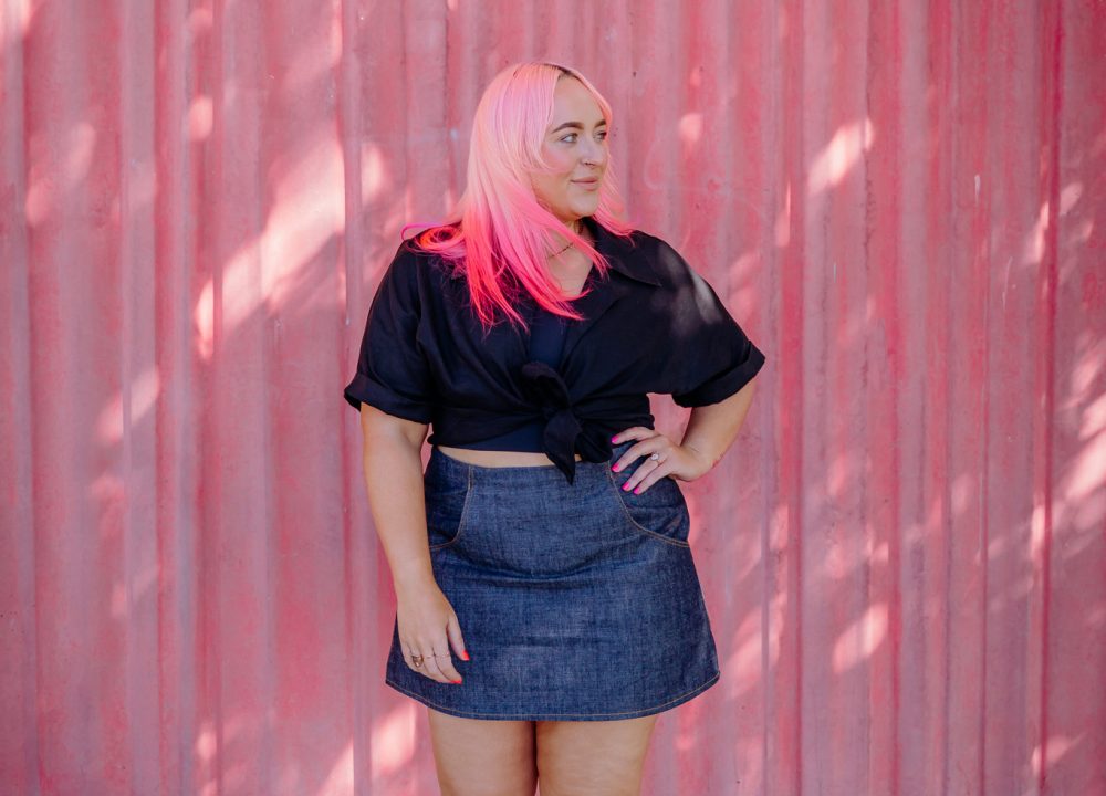 Peppermint-AcaciaAlineSkirt-B