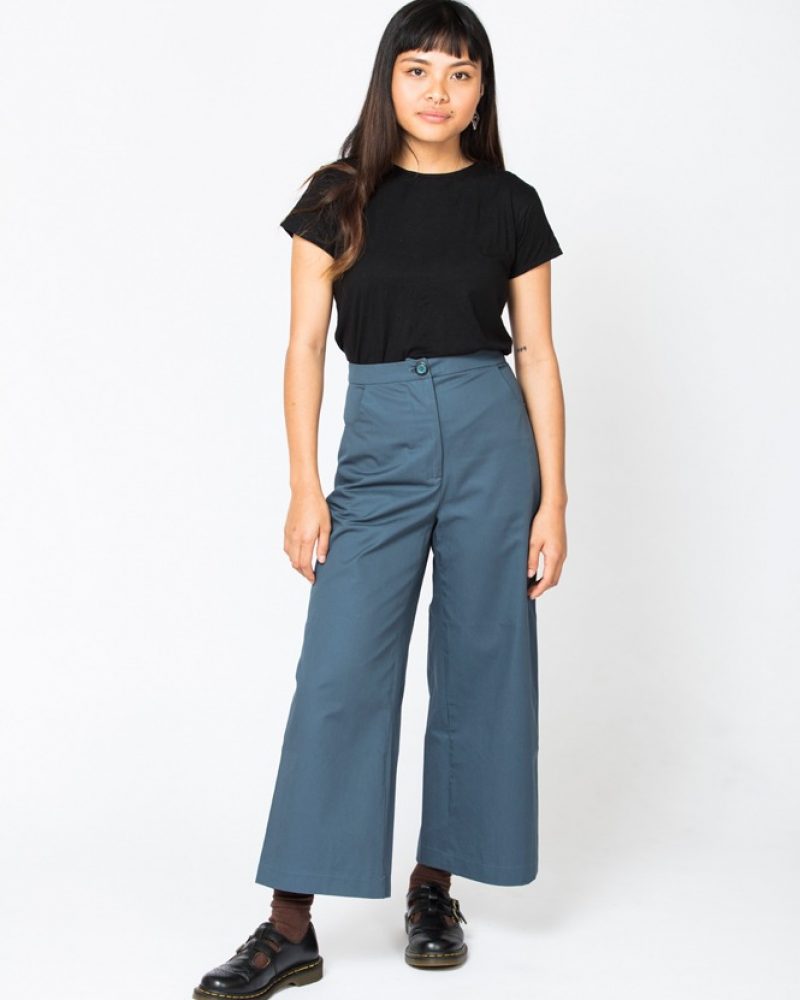 Wide leg pants sewing pattern
