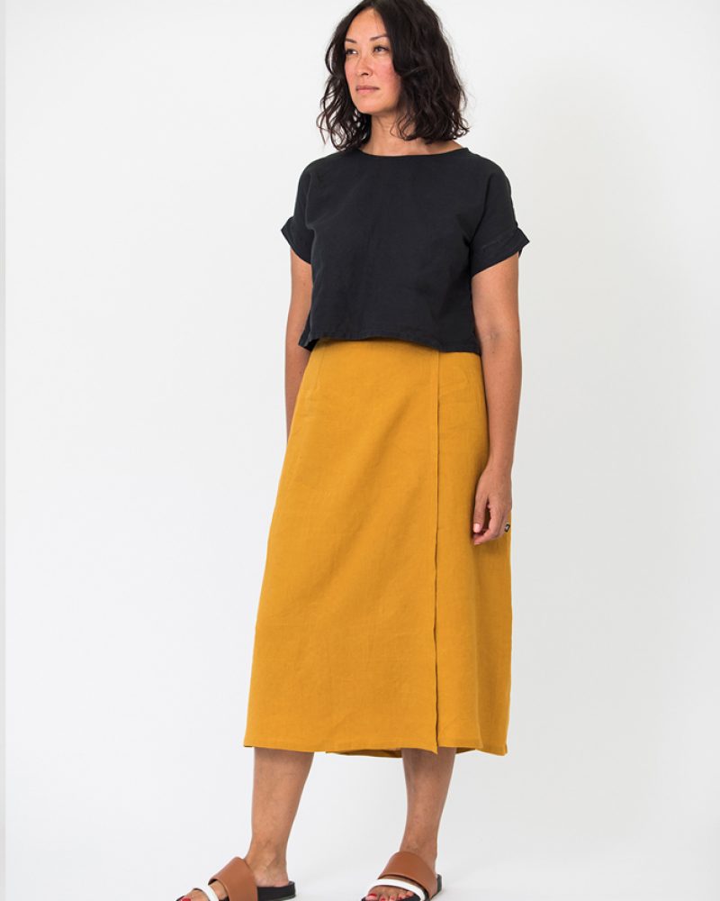 Peppermint Wrap Skirt