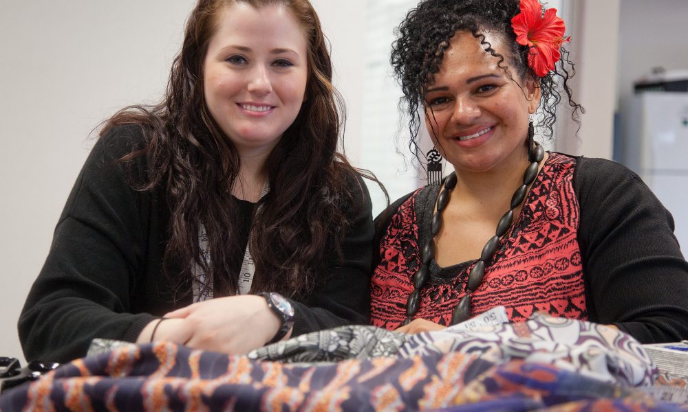 Sharon Phineasa and Hayley Elsaesser